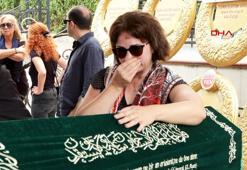 Münir Özkul'un eşi Umman Özkul son yolculuğuna uğurlandı