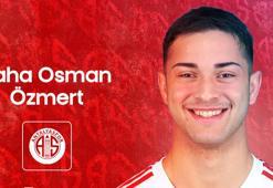 Antalyaspor'da Taha Osman Özmert, 2. Lig'e kiralandı!