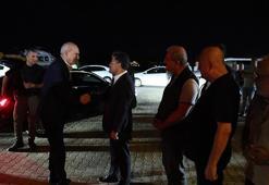 TBMM Başkanı Kurtulmuş Dardanos Yangın Yönetim Merkezi'ni ziyaret etti