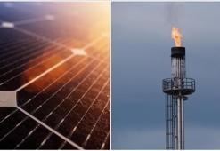 Elektrik üretiminde doğal gaz ve güneşin payı arttı