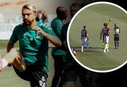 Caner Erkin hakeme isyan etti, doğrudan atıldı! Sakaryaspor maçına damga vurdu