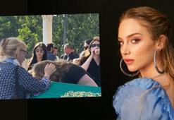 Ünlü oyuncu Hayal Köseoğlu'nun acı günü! Babasını son yolculuğuna uğurladı