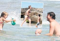 Çocuklar babaya emanet