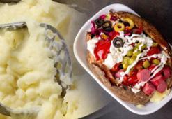 Tepside de kumpir olur! Klasiğini aratmıyor, üzeri çatlayınca tereyağı şart