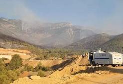 Hatay’da yangınla mücadele devam ediyor