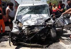 Burdur'da feci kaza! Kayınpeder ile gelin öldü, 4 yaralı