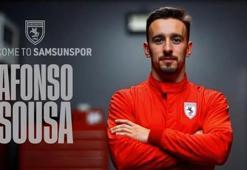 Samsunspor, Afonso Sousa'yı transfer etti!