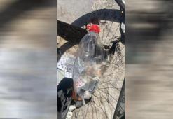 Küçükçekmece’de 4 çocuk kıraathaneye içi tuz ruhu dolu şişe attı