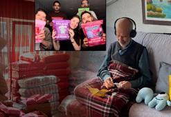 Örgü işine dede eli değdi, internette çok sevildi! 'Maaşsız çalıştık, misafire yer yoktu'