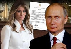 Melania Trump’tan Putin'e özel mektup! 'Tek kalem hamlesiye savaşı bitirecek güce sahipsiniz'