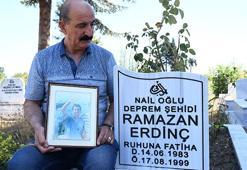 17 Ağustos’un acısı dinmedi! Nail Erdinç, 26 yıldır enkazda kaybettiği oğlunu anıyor