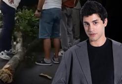 Dehşet anları ortaya çıktı! Genç oyuncu İbrahim Yıldız devrilen ağacın altında kaldı