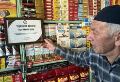 75 yaşındaki bakkalın raf düzeni hayrete düşürdü! Ardahanlı esnafa özel teşekkür belgesi