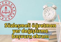 MEBBİS Sözleşmeli öğretmen yer değiştirme başvuru ekranı | Sözleşmeli öğretmen yer değiştirme ataması ne zaman?
