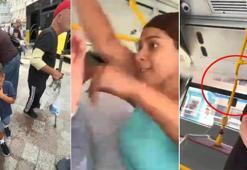 İETT otobüsünde akılalmaz kavga! Şoföre biber gazı sıkıldı, panik anları kamerada