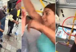 İETT otobüsünde akılalmaz kavga! Şoföre biber gazı sıkıldı, panik anları kamerada