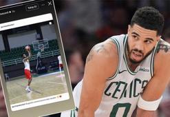 NBA yıldızı Jayson Tatum'dan Göztepe paylaşımı!