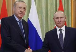 Cumhurbaşkanı Erdoğan ile Putin arasında Ukrayna görüşmesi