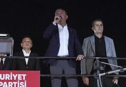CHP Genel Başkanı Özel, partisinin Üsküdar mitinginde konuştu