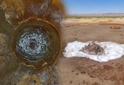 Tuz Gölü havzasında büyük gizem! 1 yıldır fışkırıp, kayboluyor: Türkiye’de tek