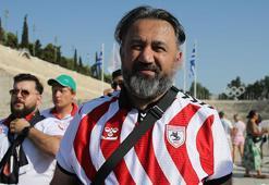 Türk taraftar, Samsunspor'un Panathinaikos maçı için 10 bin 300 kilometre yol katetti