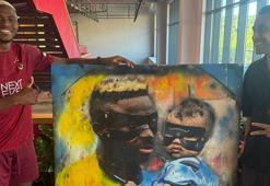 Galatasaray'da yıldız isimlere özel sanat eserleri