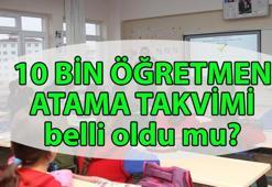 10 BİN ÖĞRETMEN ATAMA TAKVİMİ nasıl, açıklandı mı? AGS öğretmen atama tarihi ve branş dağılımı belli oldu mu?