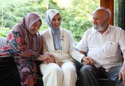 Bakan Göktaş 63 yıllık evli Kanbur çiftine misafir oldu