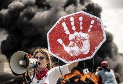 İsrail'de 'ateşkes' protestosu: Otoyollar kapatıldı!