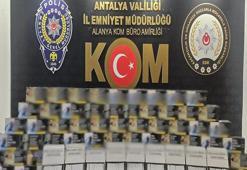 Antalya’da kaçakçılık operasyonu: 100 tabanca, binlerce paket sigara ele geçirildi