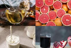 Nar suyu, yeşil çay, greyfurt, süt! Göründükleri kadar masum değiller
