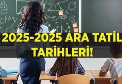 2025-2026 ARA TATİL NE ZAMAN? Bu yıl ilk ve ikinci dönem ara tatili ne zaman? MEB ara tatil tarihleri