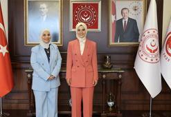 Bakan Göktaş, DSÖ Türkiye Temsilcisi Atatrah'ı kabul etti