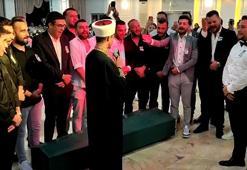 Damada ölmeden cenaze töreni yapıldı