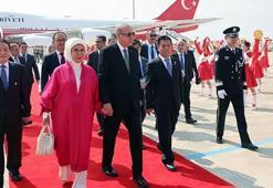 Cumhurbaşkanı Erdoğan Çin'e gitti