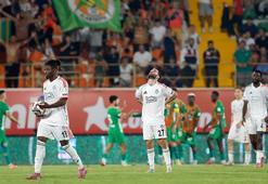 Beşiktaş'ın Alanyaspor'a karşı kötü serisi sürdü!