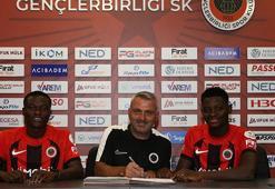 Prince Martor ve Mamoudou Cisse, Gençlerbirliği'nde!