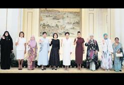 Emine Erdoğan, Çin’de lider eşleri ile bir araya geldi