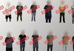 Kırmızı bültenle ve ulusal seviyede aranan 14 suçlu Türkiye'ye getirildi