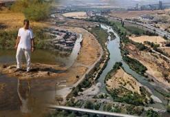 Türkiye’nin en uzun nehrinde şoke eden görüntü! Adacıklar ortaya çıktı