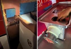 Gaziantep'te kasap dükkanında skandal düzenek! Ruhsatı iptal edildi