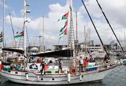 Gazze'ye yardım için yola çıktılar: Sumud Filosu kararlılıkla ilerliyor!