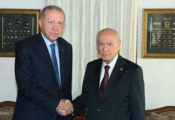 Ankara'da kritik zirve! Cumhurbaşkanı Erdoğan, Bahçeli'yi ziyaret etti
