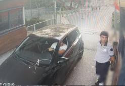 Sarıyer'de üniversite kampüsündeki cinayet öncesinde Kurtuluş’un kampüse girdiği anlar güvenlik kamerasında