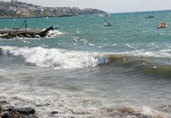 Marmara’da poyraz etkisi: Tekirdağ’da gemi trafiği durdu