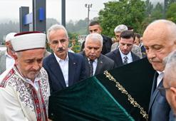 Bakan Uraloğlu, Trabzon’da eniştesinin cenazesine katıldı