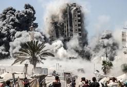 İsrail, Gazze'yi bombalıyor: 15 katlı bina yerle bir oldu, şiddetli saldırılar sürüyor!