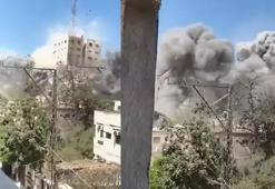 İsrail, Gazze'yi bombalıyor: 15 katlı bina yerle bir oldu, şiddetli saldırılar sürüyor!