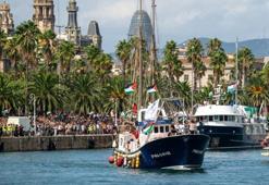 İspanya’dan hareket eden Küresel Sumud Filosu Tunus açıklarında