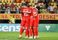 Kuzey Makedonya, Lihtenştayn karşısında şov yaptı!